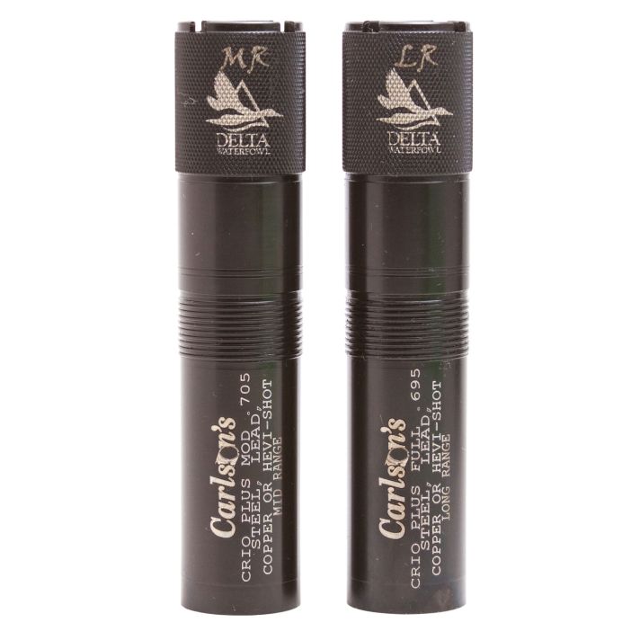 Carlson's Choke Tubes 07570 Delta WaterfowlBenelli Crio Plus 12 Gauge Mid/Long Range Knurled 17-4 Stainless Steel