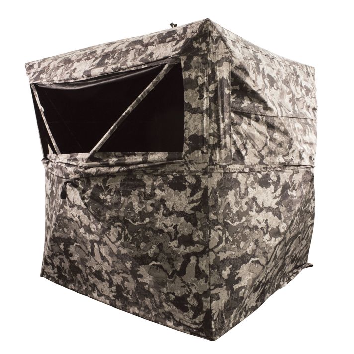 HME HMEGRDBLND3CVD Executioner Three-Person Ground Cervidae Camo Polyester