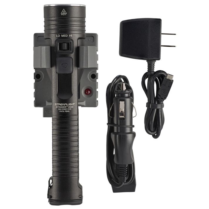Streamlight 78101 Stinger 2020Black Anodized 100/850/2000 Lumens White LED