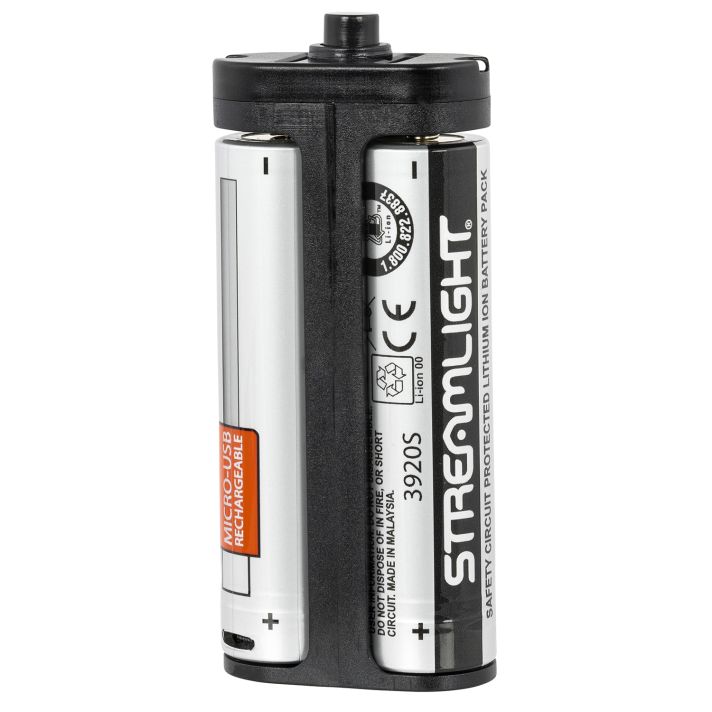 Streamlight 78105 Stinger 2020 Battery PackBlack/Silver 3.7 Volts 2,600 mAh (2) Single Pack
