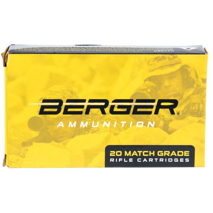 Berger Bullets 31021 Tactical Rifle 6.5Creedmoor 130gr Hybrid Open Tip Match 20 Per Box/10 Case