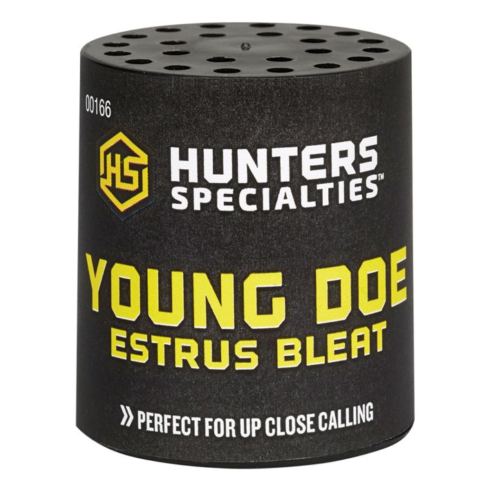 Hunters Specialties 00166 Young Doe EstrusCan Call Doe Sounds Attracts Deer Black