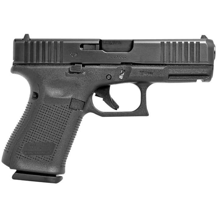 Glock PA235S203 G23 Gen5 Compact 40 S&W4.02" Glock Marksman Barrel 13+1, Black Frame & nDLC Slide, Modular Backstrap, Ambidextrous Slide Stop, Safe Action Trigger