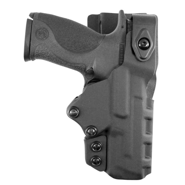 DeSantis Gunhide 182KAB2Z0 Just Cause 2.0Black Kydex IWB Belt Clip Fits Glock 17,19,22,23,31,32; 17 Gen5; 19 Gen5, 19x,45 Right Hand