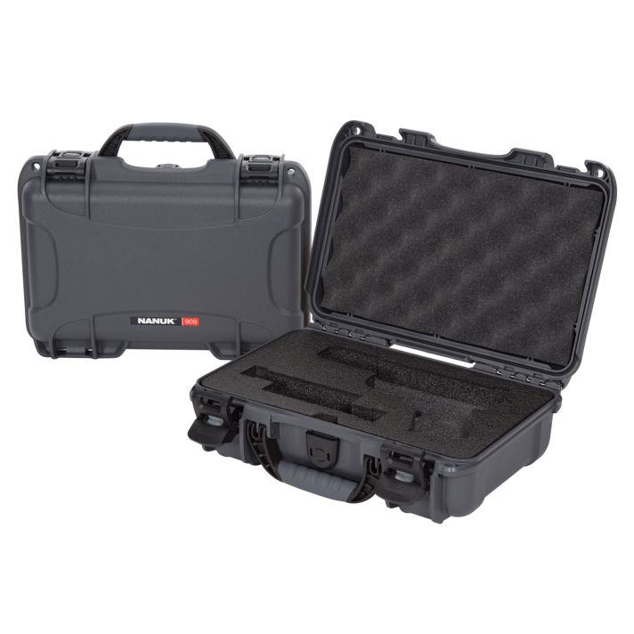 Nanuk 909GLOCK7 909Graphite Resin Compatible w/Glock