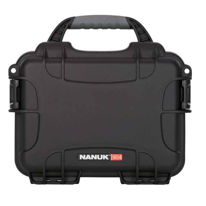 Nanuk 9041001 904Waterproof Black Resin w/ Foam Padding&Airline Approved