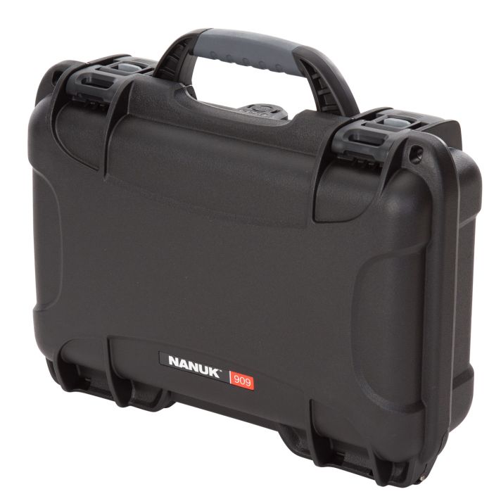 Nanuk 9091001 909Waterproof Black Resin w/ Foam Padding&Airline Approved
