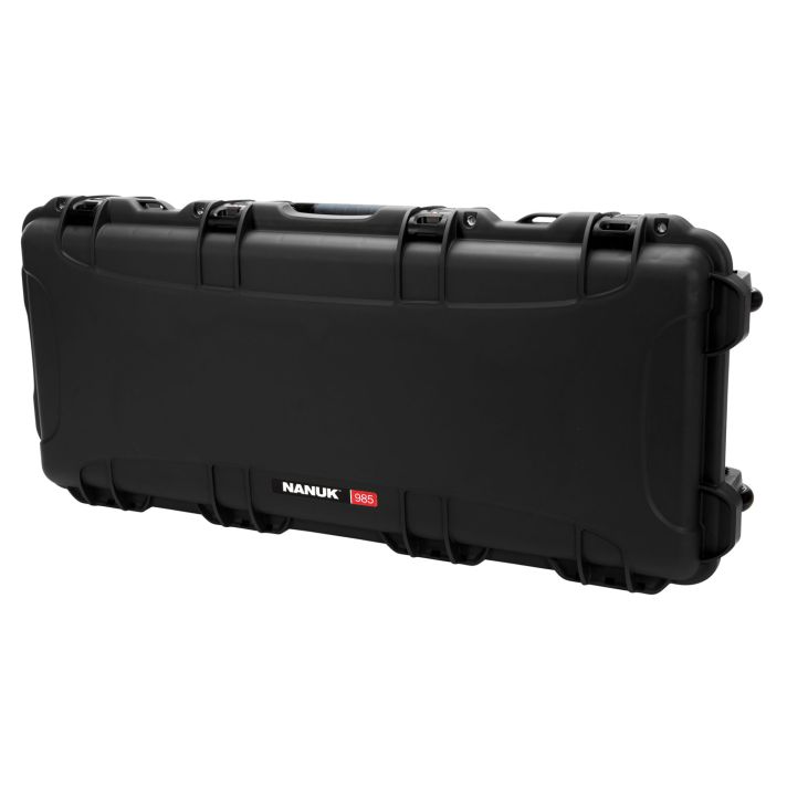 Nanuk 985AR01 985 AR15 Case Black NK-7 Resin w/ Foam Padding Wheels & Handle