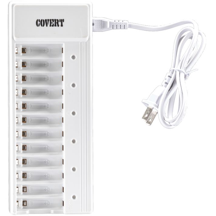 Covert Scouting Cameras 2038 Rapid Charger 12 Bay AA