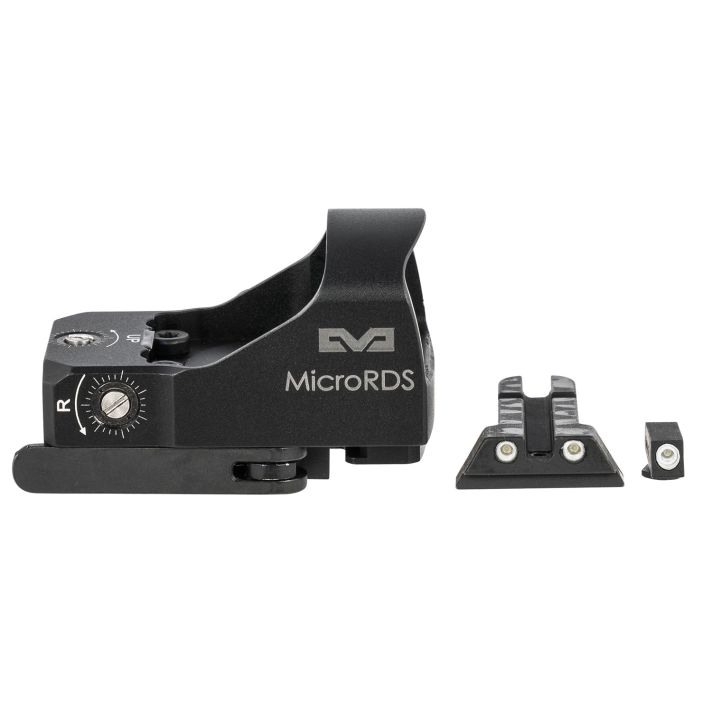 Meprolight USA 88070500 MicroRDSBlack 1 x 0.9" x 0.7" 3 MOA Red Dot Glock (Except Slimline)