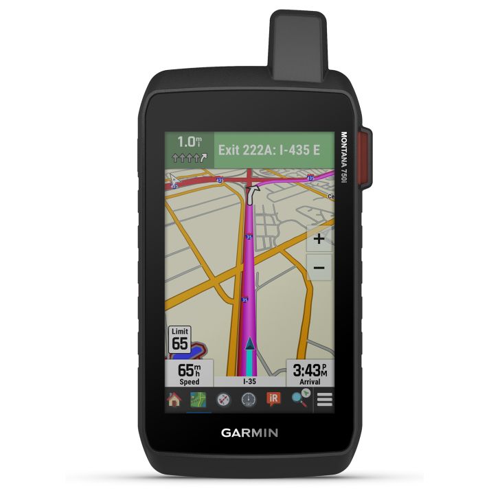 Garmin 0100234700 Montana 750i GPS Navigation Black Rechargeable Li-ion Battery Bluetooth/ANT+