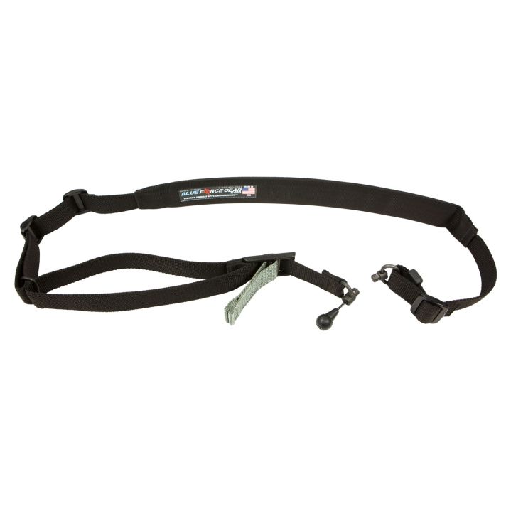 Blue Force Gear VCAS2TO1RED200AABK Vickers 221 Black Cordura Padded One-Two Point AR Platform