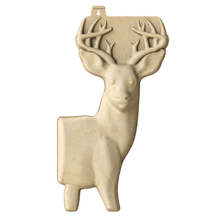 Birchwood Casey 3DTDTDEER 3D Deer 31.25" x 17" x 4" Tan 3 Per Pack