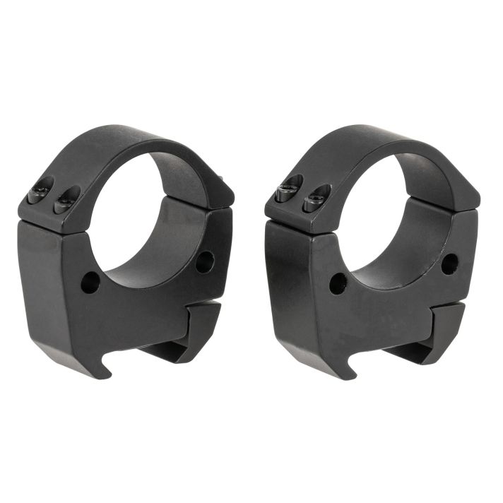 Talley TMS30H Modern SportingBlack Anodized Aluminum 30mm Tube High Picatinny Rail