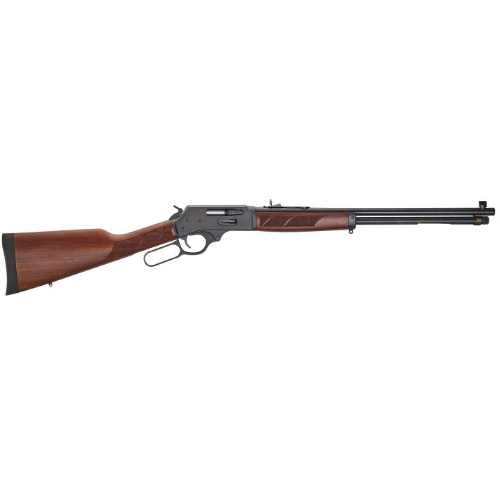 Henry H009G Side GateFull Size 30-30 Win 5+1 20" Blued Steel Barrel, Blued Steel Receiver, American Walnut Stock Right Hand