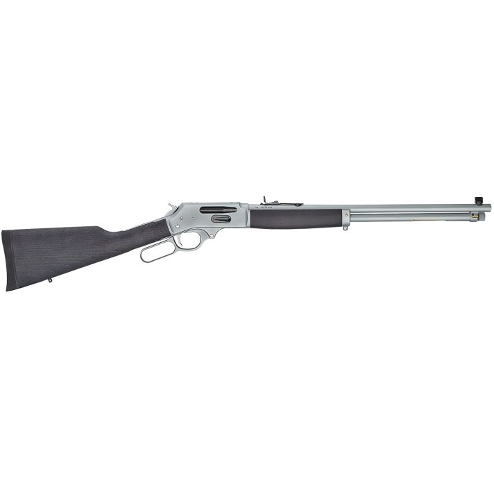Henry H009GAW Side Gate All Weather Full Size 30-30 Win 5+1 20" Hard Chrome Plated Steel Barrel, Satin Hard Chrome Steel Receiver, Stained Hardwood Stock Right Hand