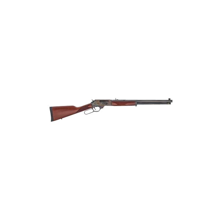 Henry H009GCC Side GateFull Size 30-30 Win 5+1 20" Blued Octagon Barrel, Color Case Hardened Steel Receiver, American Walnut Stock Right Hand