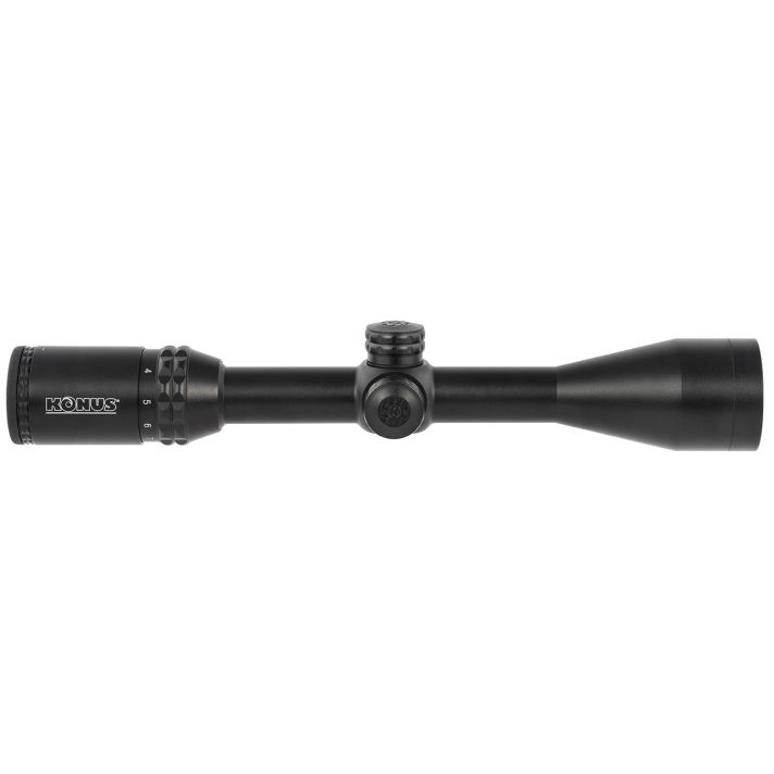 Konus 7279 KonusPro 275 Matte Black 3-10x 44mm 1" Tube Dual Illuminated Blue/Red Engraved 275 Ballistic Dot Reticle