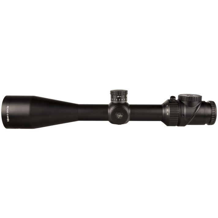 Trijicon 200162 AccuPointSatin Black 4-24x50mm 30mm Tube Illuminated Duplex w/Green Dot ReticleSecond Focal Plane