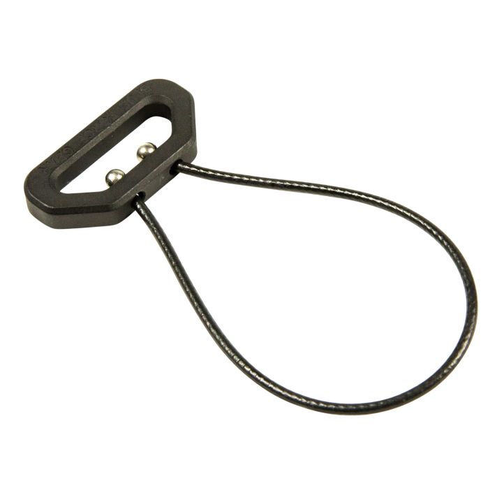 Blue Force Gear UWL325BK Universal Wire LoopAnodized Black 6061-T6 Aluminum 3.25"
