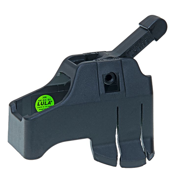 Maglula LU25B LULA Loader & Unloader Made of Polymer with Black Finish for 308 Win, 7.62x51mm NATO HK 91, G3