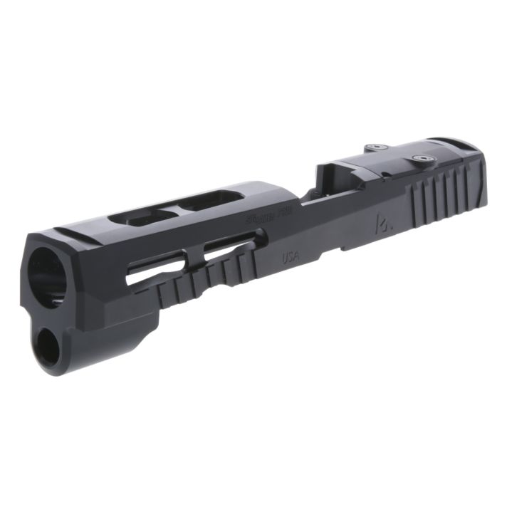 Rival Arms RA10P401A Optic Ready Slide A1 Sig P320 Full Size RMR Cut QPQ Black 416R Stainless Steel