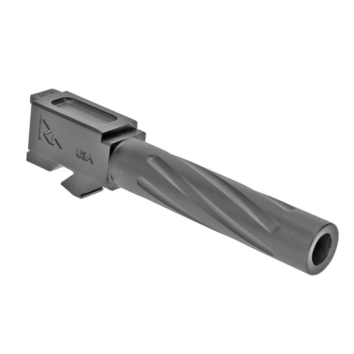 Rival Arms RA20G101D Precision V1 Drop-In Barrel 9mm Luger 4.49" Stainless PVD Finish 416R Stainless Steel Material for Glock 17 Gen3-4