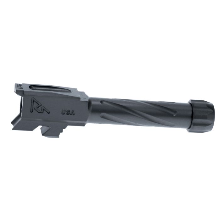 Rival Arms RA20G302D Precision V1 Drop-In Barrel 9mm Luger 3.41" Stainless PVD Finish 416R Stainless Steel Material with Threading for Glock 43