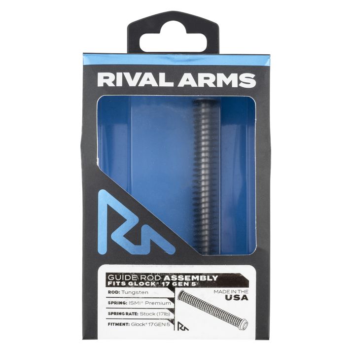 Rival Arms RA50G121T Guide Rod AssemblyTungsten Stainless Steel for Glock 17 Gen5