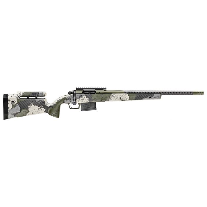 Springfield Armory BAW920308CFGA 2020 WayPoint308 Win,7.62x51mm NATO 5+1 20" CF Evergreen Camo Hybrid Profile w/Adj Cheek Comb & M-LOK Stock Mil-Spec Green Cerakote Right Hand