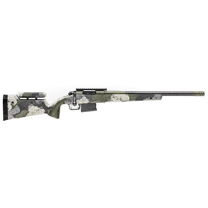 Springfield Armory BAW9206CMCFGA 2020 WayPoint6mm Creedmoor 5+1 20" CF Evergreen Camo Hybrid Profile w/Adj Cheek Comb & M-LOK Stock Mil-Spec Green Cerakote Right Hand