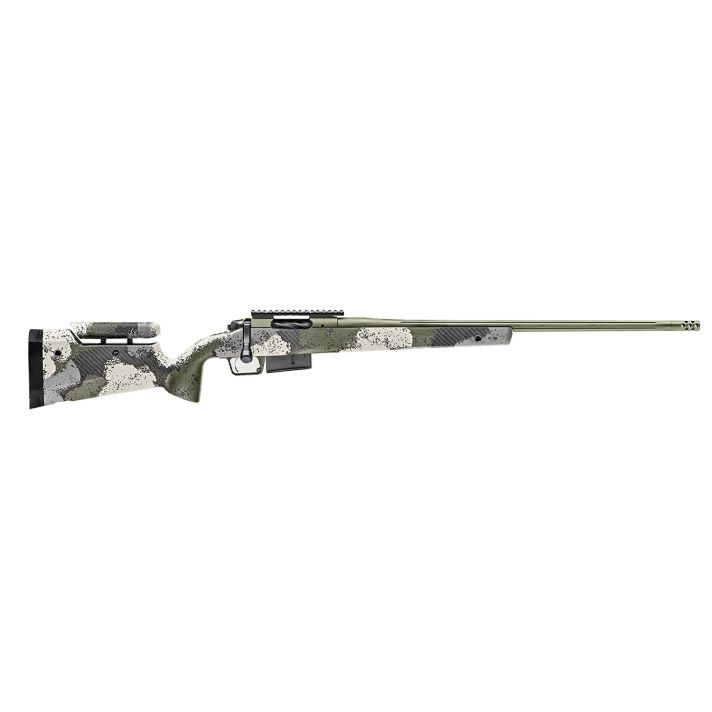 Springfield Armory BAW92465PRCGA 2020 WayPoint6.5 PRC 3+1 24" Evergreen Camo Hybrid Profile w/Adjustable Cheek Comb Stock Mil-Spec Green Cerakote Right Hand