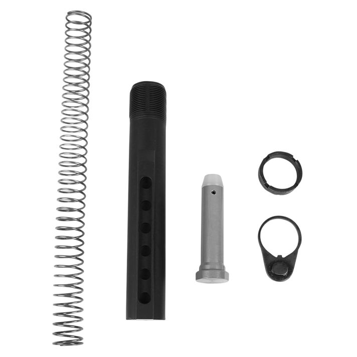LBE Unlimited MILBUFKT Mil-Spec Buffer Tube Kit6 Position AR-15 Black