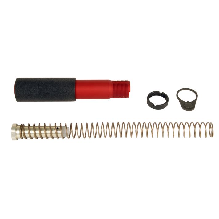 LBE Unlimited PBUFKTRED Pistol Buffer Tube KitRed AR-Platform