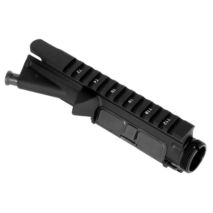 LBE Unlimited ARUPPER Upper Receiver5.56x45mm NATO 7075-T6 Aluminum Black Receiver for AR-15 Includes Forward Assist