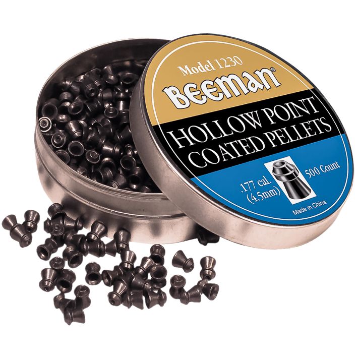 Beeman 1230 Coated177 Hollow Point 500 Pellets/Tin