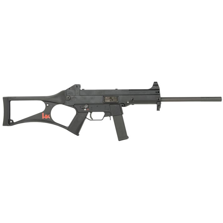 HK 81000092 USC45 ACP 10+1 Black Target Barrel, Black Polymer Receiver, Skeletonized Black Synthetic Stock, Right Hand