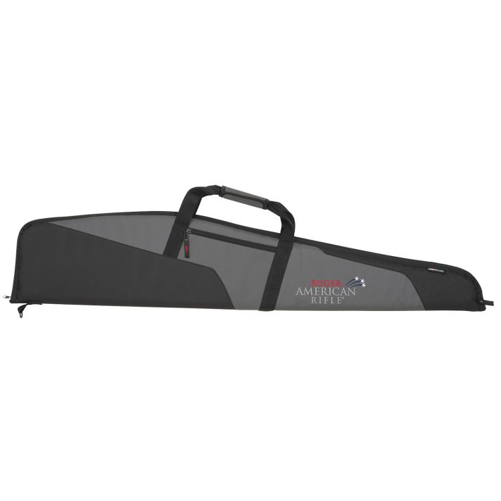 Ruger 27433 American Rifle Case 46" Gray Endura w/ Black Panel Foam Padding & Accessory Pocket