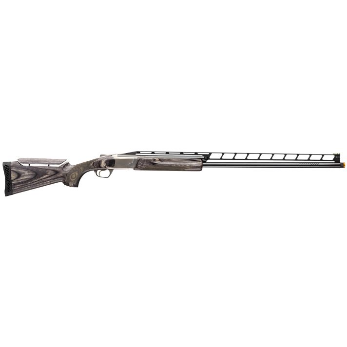 Browning 018707479 Cynergy Trap Combo 12 Gauge 34" 2rd 2.75" Silver Nitride Rec Satin Gray Monte Carlo with Adjustable Comb Stock Right Hand (Full Size)