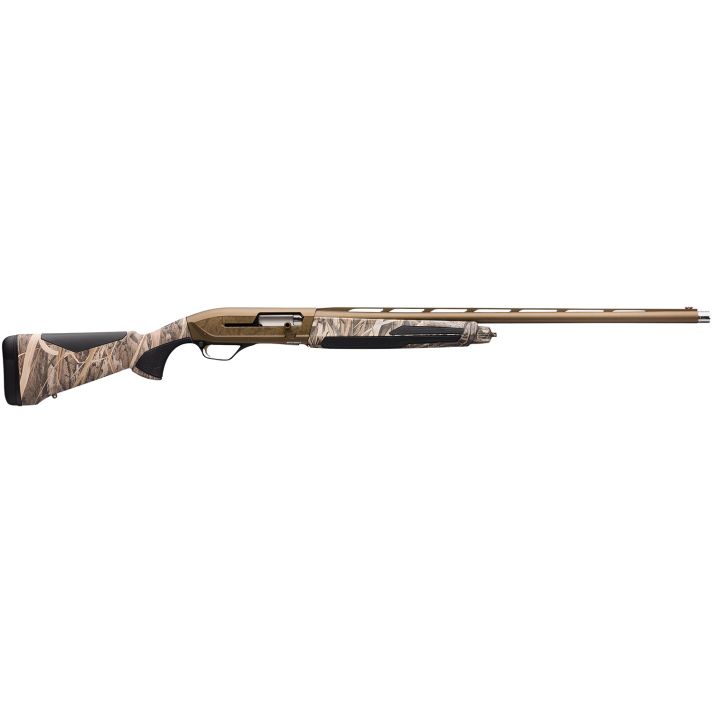 Browning 011705205 Maxus II Wicked Wing 12 Gauge 3.5" 4+1 (2.75") 26" Barrel, Burnt Bronze Cerakote Finish, Mossy Oak Shadow Grass Habitat Stock w/Overmolded Grip Panels
