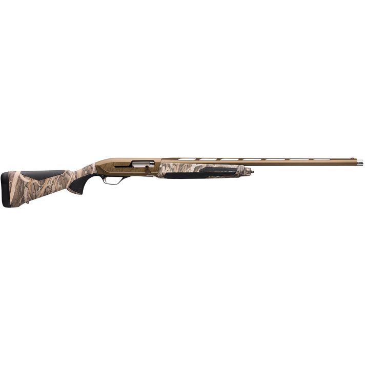 Browning 011705204 Maxus II Wicked Wing 12 Gauge 3.5" 4+1 (2.75") 28" Barrel, Burnt Bronze Cerakote, Mossy Oak Shadow Grass Habitat Stock w/Overmolded Grip Panels