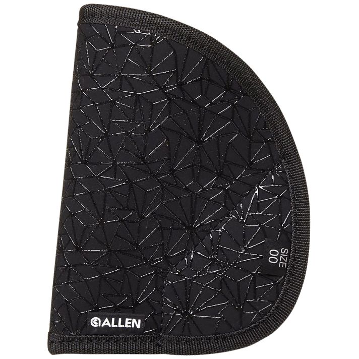 Allen 44902 Spiderweb In-The-Pocket Conceal Carry Holster Size 00 Black Nylon w/Web Grip Pattern, fits 2-3" Barrel Revolver Ambidextrous