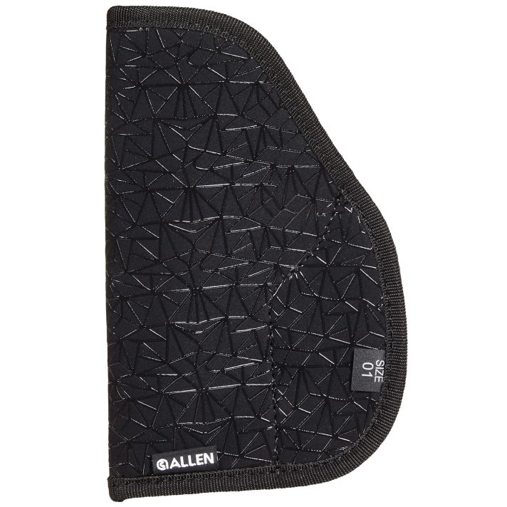 Allen 44901 Spiderweb In-The-Pocket Conceal Carry Holster Size 01 Black Nylon w/Web Grip Pattern, Compatible w/Glock 26/27/Medium Auto Ambidextrous