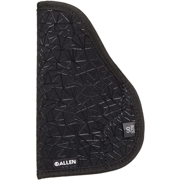 Allen 44905 Spiderweb In-The-Pocket Conceal Carry Holster Size 05 Black Nylon w/Web Grip Pattern, Compatible w/Glock 17/22/29/Springfield XD Ambidextrous