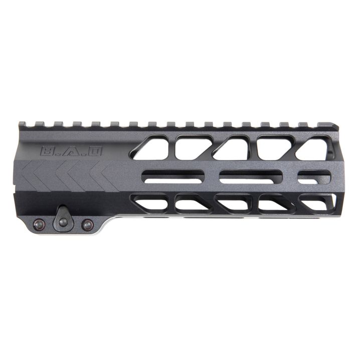 Battle Arms Development BAD-WH6.7-MLOK Workhorse Handguard 6.70" M-LOK, Free-Floating Style Made of 6061-T6 Aluminum with Black Anodized Finish for AR-15, AR-10