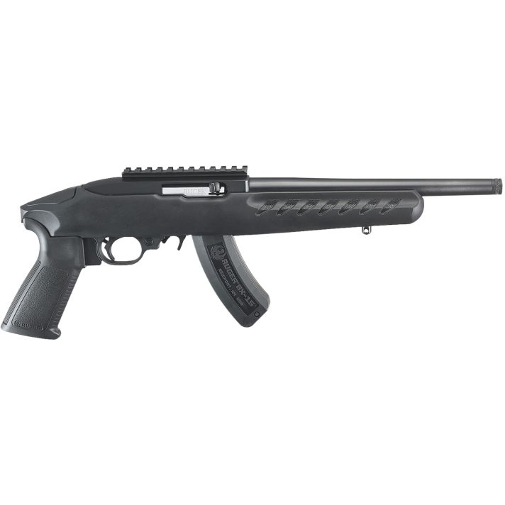 Ruger 4923 22 Charger22 LR 15+1 10" Black Steel Barrel, Black Polymer Frame, Matte Black Receiver w/Picatinny Rail, Ergonomic Polymer Grip, Right Hand