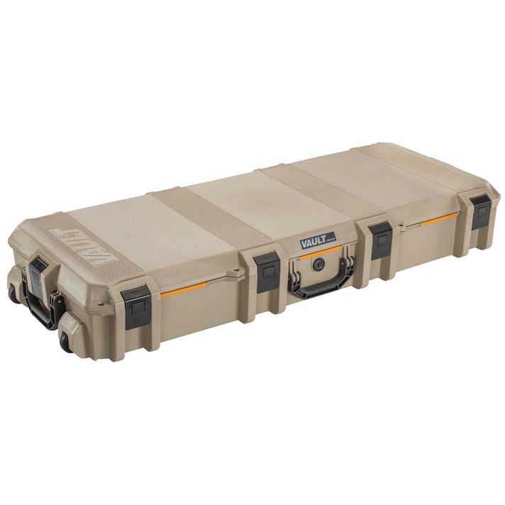 Pelican VCV730 Vault Tactical 44" Tan Polymer 2 Rifles w/Wheels