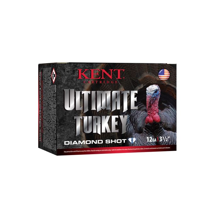 Kent Cartridge C1235TK635 Ultimate Turkey 12Gauge 3.50" 2 1/4oz 5Shot 10 Per Box/10 Case