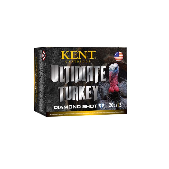 Kent Cartridge C203TK364 Ultimate Turkey 20Gauge 3" 1 1/4oz 4Shot 10 Per Box/10 Case