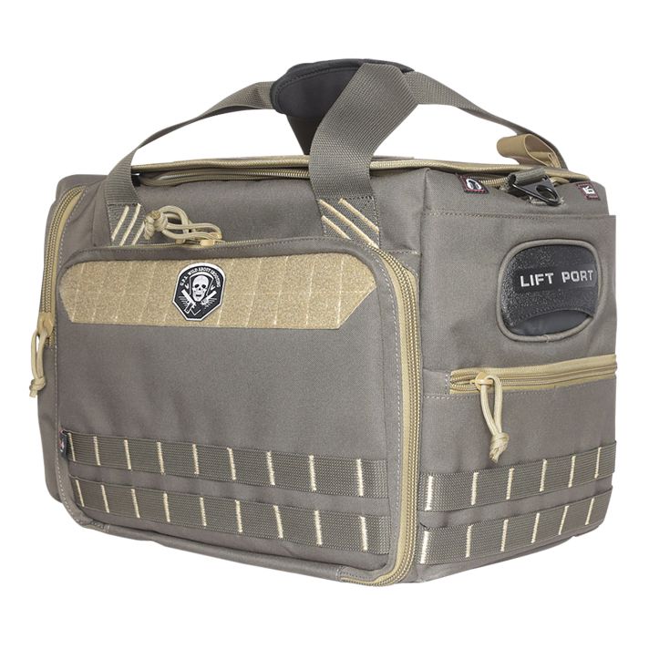 GPS Bags 1512MLBR Range BagRifle Green Med/Lg Holds 5 Handguns